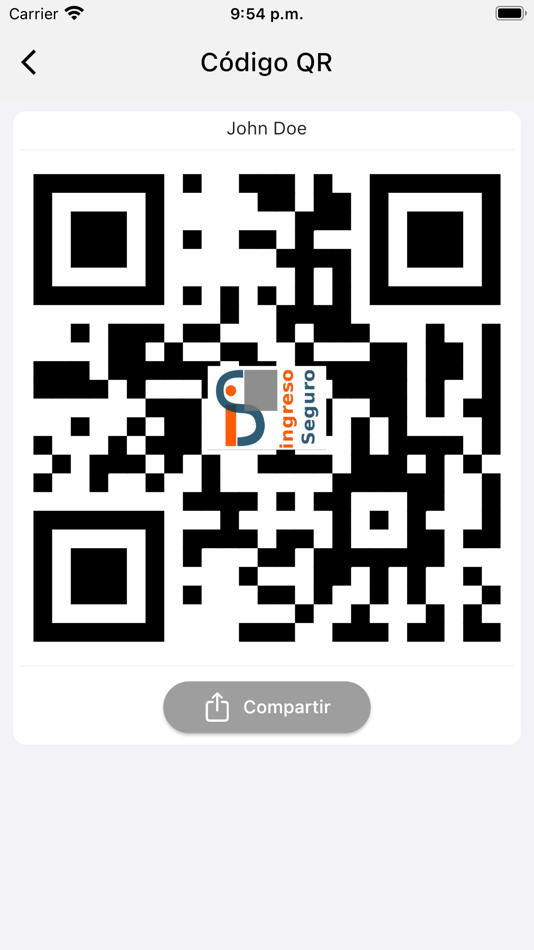 #7. ingresoSeguro (iOS) 由: Carlos Enrique Peinado Rojas