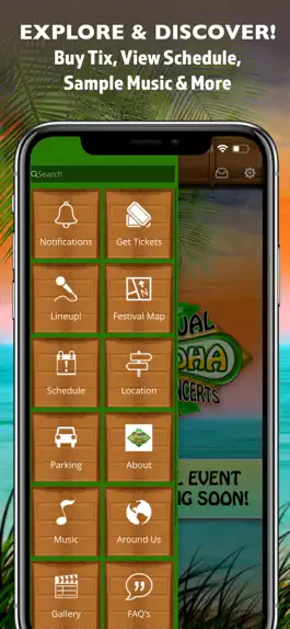 Game screenshot Pure Aloha Festival & Concert apk