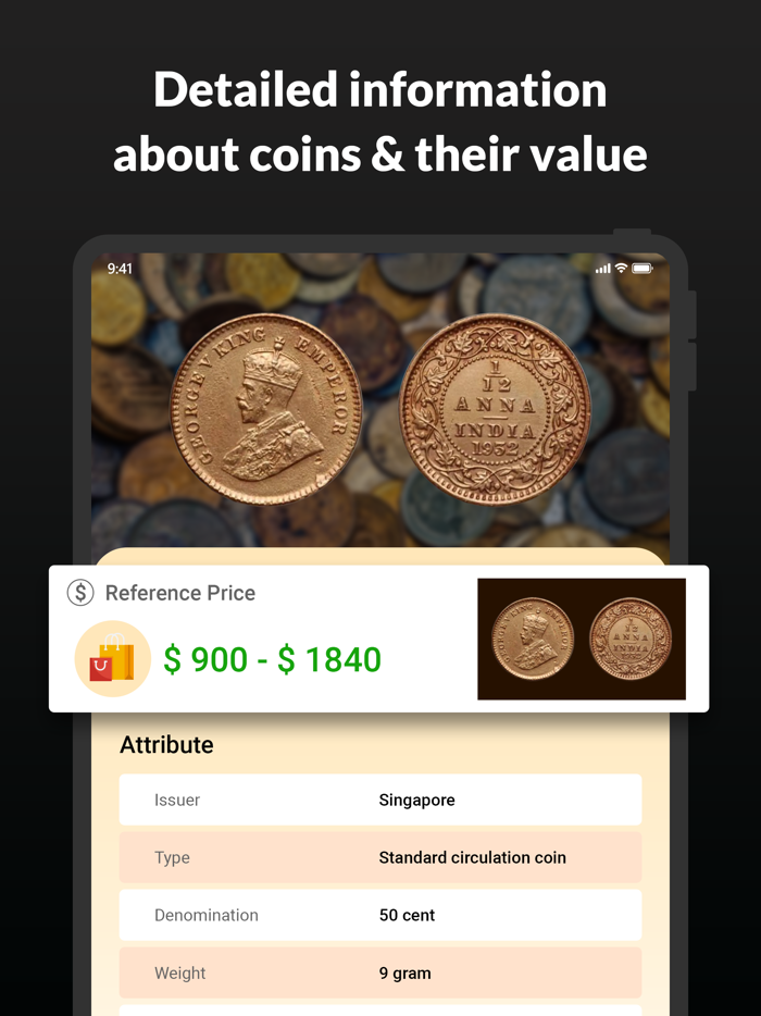 Coin Identifier and Value