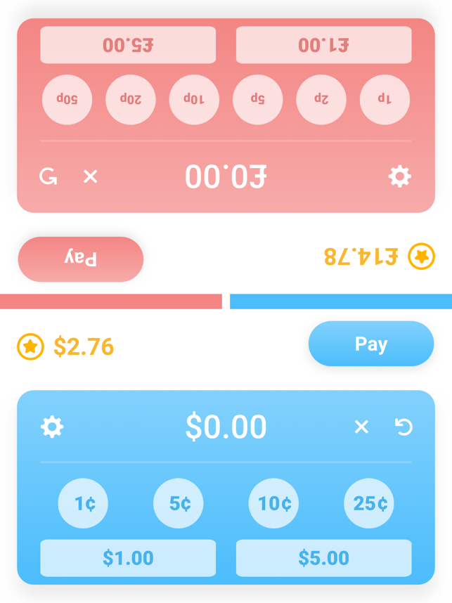 ‎Math Duel: Money Practice Tool Screenshot