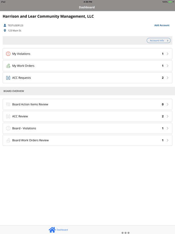 Screenshot #5 pour HLCM Homeowner and Board App