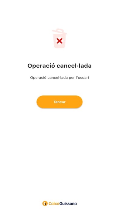 CaixaGuissona Sign Screenshot