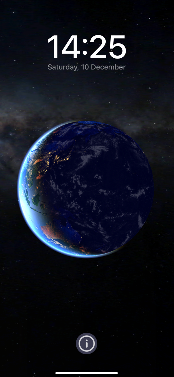 3D Earth and moon sun and stars