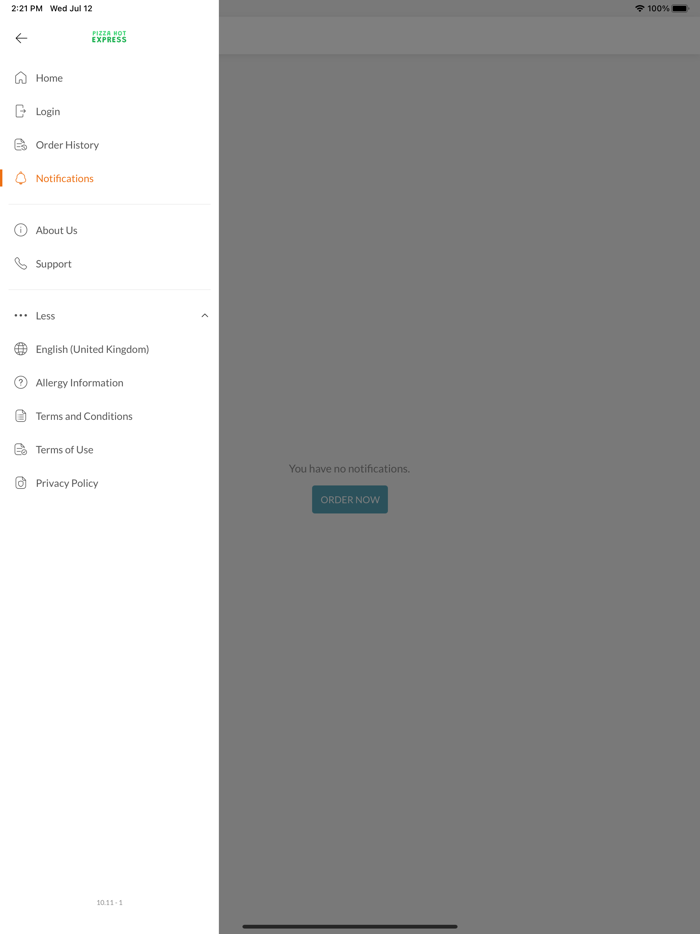Pizza Hot Express Brighton.