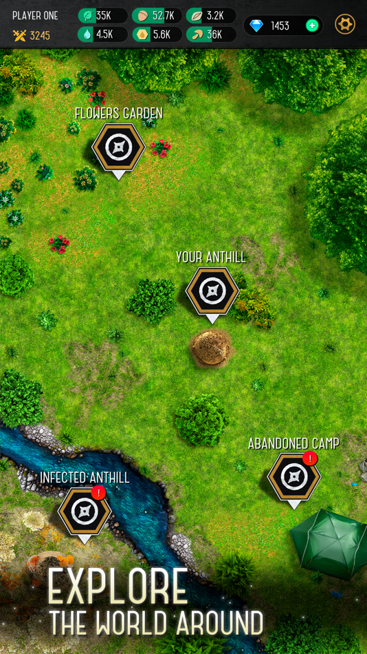 #1. Ant Colony Simulator (iOS) By: Cantalooza Games LLC