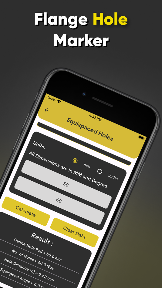 #2. Flange Hole Marker Calculator (iOS) 由: Kantaben Gorasiya