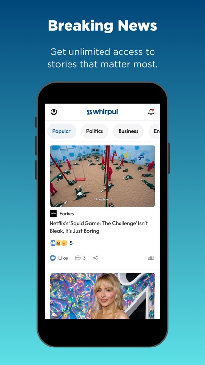 Whirpul - Read News & Engage