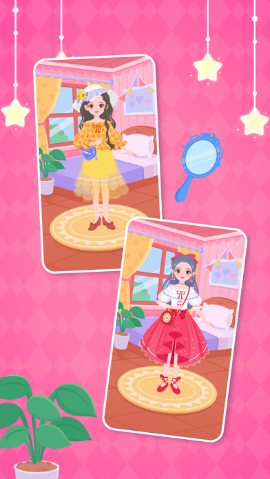 DuDu Princess dress up game Screenshot