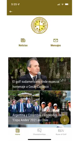 Game screenshot Federación Sudamericana Golf apk
