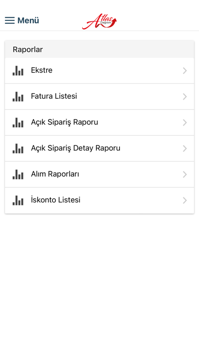 Atlas Dağıtım B2B Screenshot