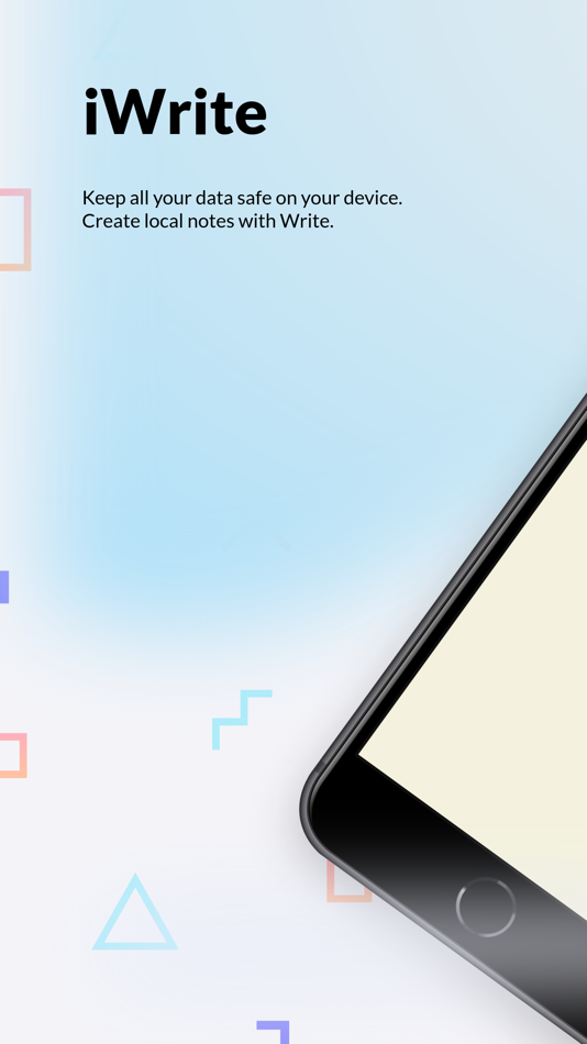 #1. iWrite (Notes) (iOS) 由: Leandro Gartner