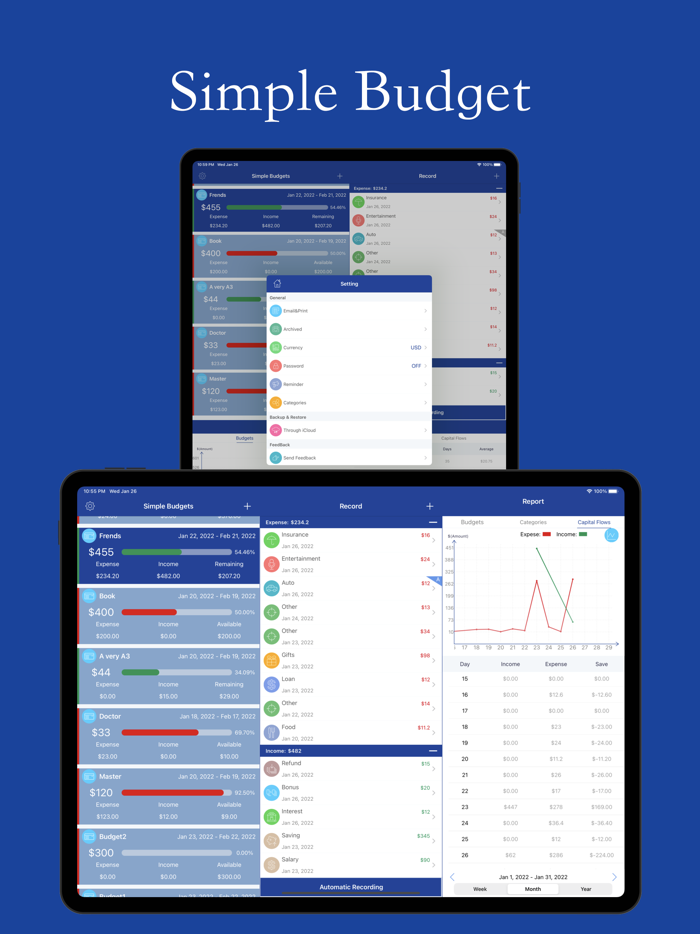 Budget - Quickly Add Budget
