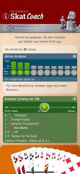 Game screenshot Skat Coach apk