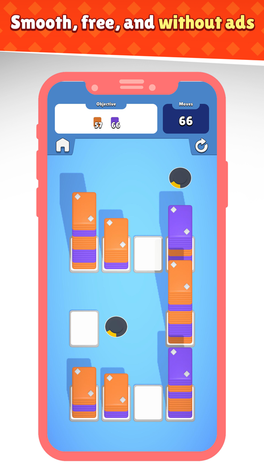 #1. Tricky Stacks (iOS) 由: Benjamin Richy