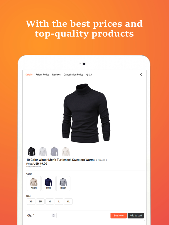 Deals Auctions iPad screenshot 3 - Shopping app