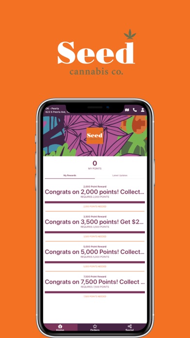 Seed Cannabis Company Screenshot