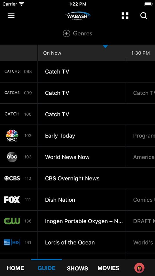 #3. Wabash Streaming (iOS) Podle: TiVo Platform Technologies LLC
