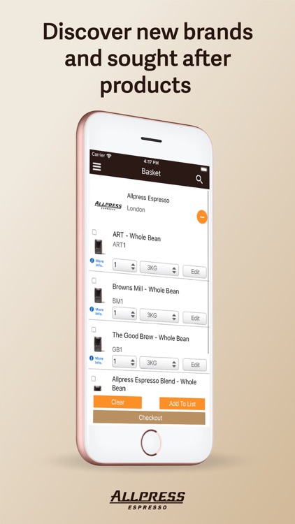 Allpress B2B Order Hub screenshot-3