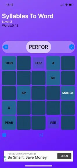 Game screenshot Syllables to word apk