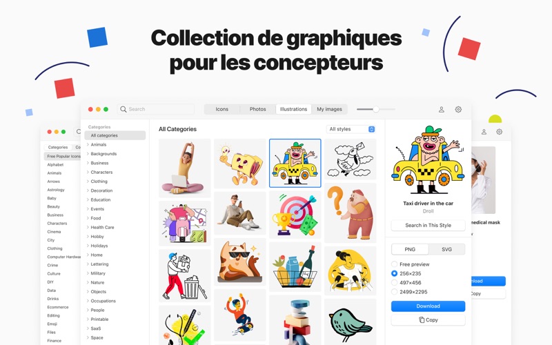 Screenshot #1 pour Pichon - Icônes et Graphisme
