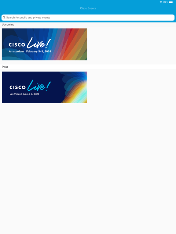 Screenshot #4 pour Cisco Events App