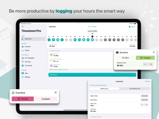 Timesheet Pro: Hours Tracker