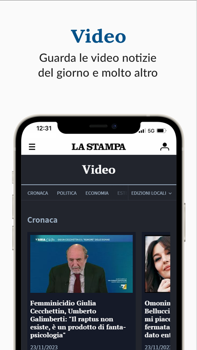 La Stampa. Notizie e Inchieste Screenshot