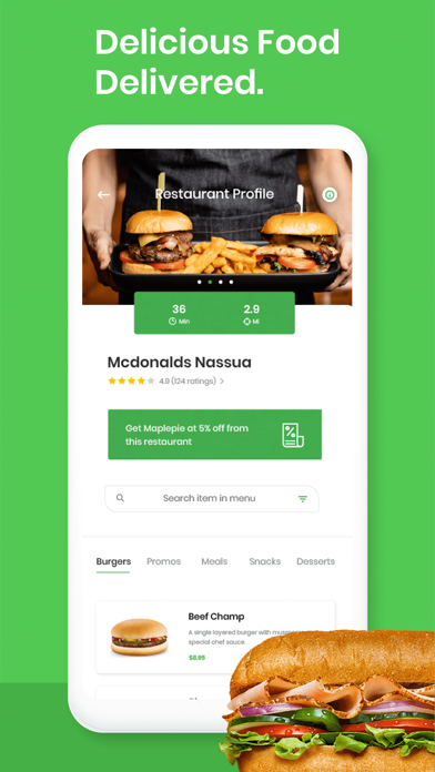 Bahama Eats: Food Delivery Screenshot