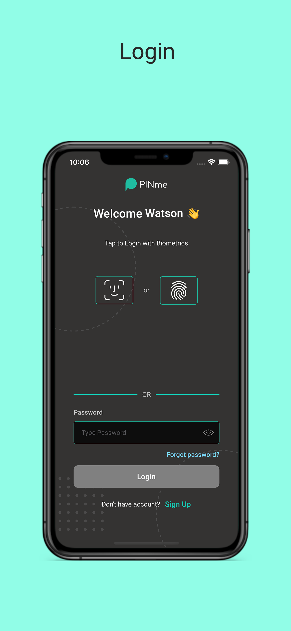 PINme Contacts App