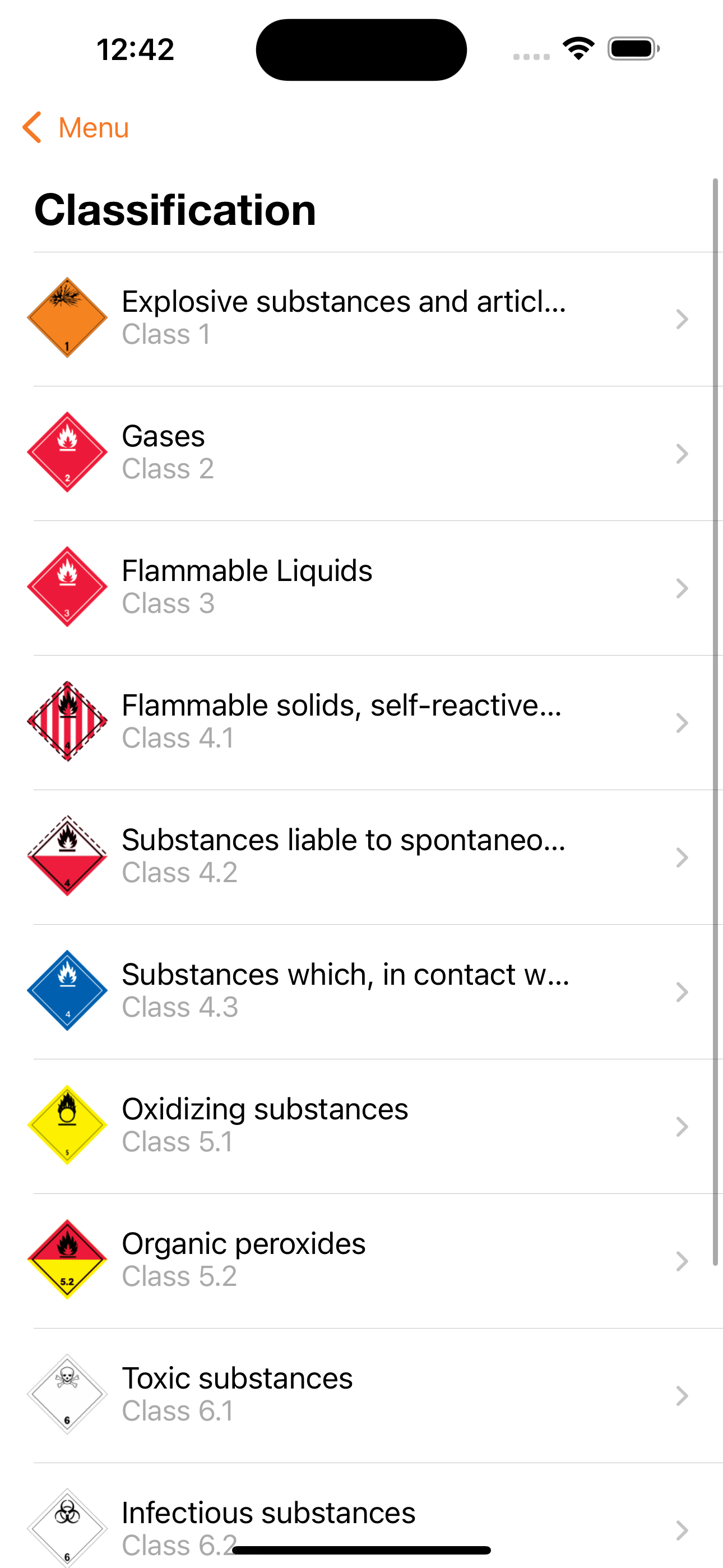 Dangerous Goods