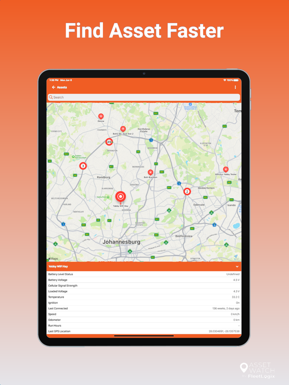 Screenshot #6 pour FleetLogix Asset Watch