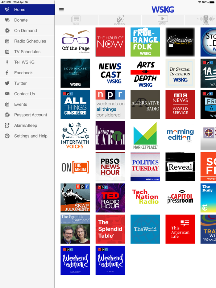 WSKG Public Media App
