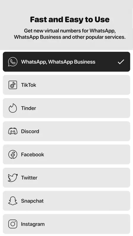 Virtual Number Service screenshot 4 of 5