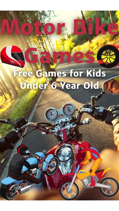 自転車：子供のためのオートバイのゲームのおすすめ画像1