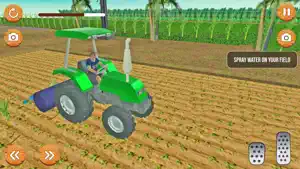 Grow Farming Tractor Games 3D screenshot 2