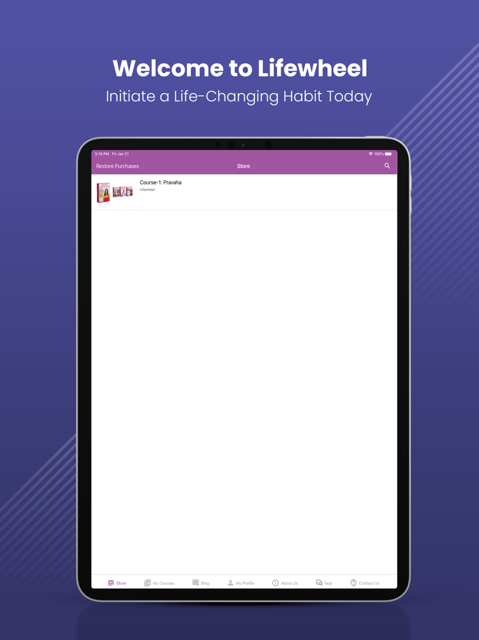 LifeWheel -Initiate New Habits