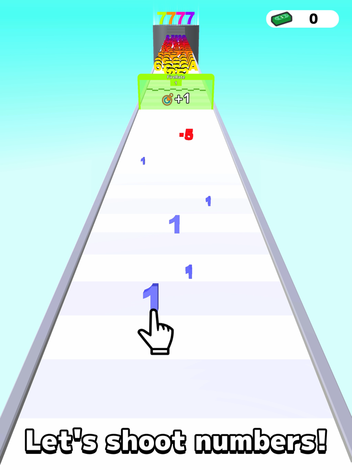 Number Merge Run  Shooting