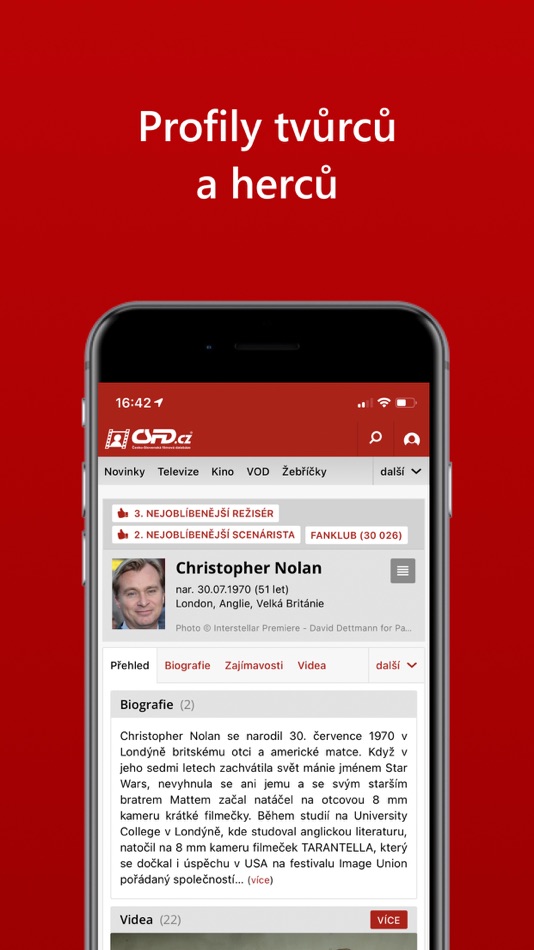 #1. ČSFD Web (iOS) 由: POMO Media Group s.r.o.