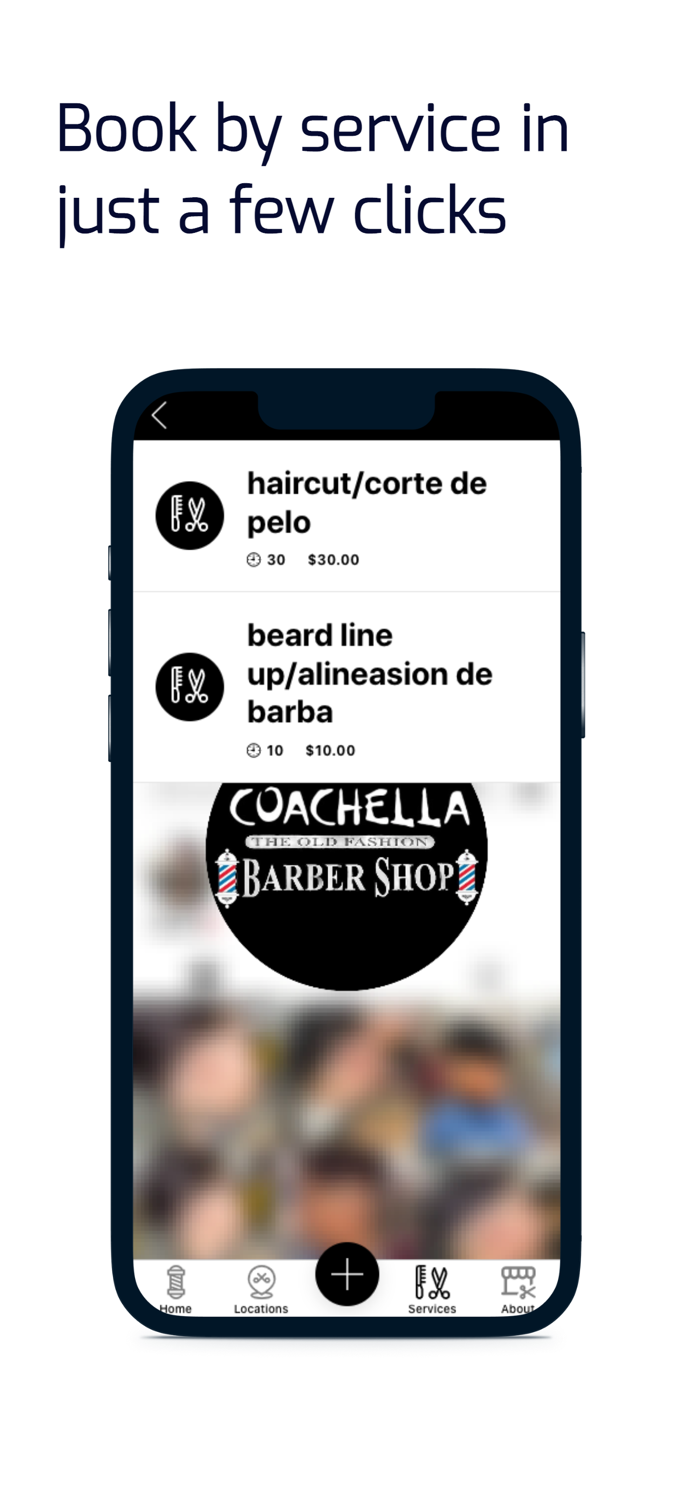 The old fashion barber shop