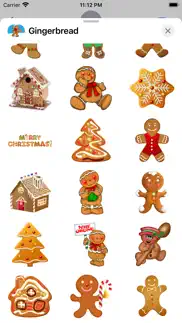 gingerbread & christmas cookie iphone screenshot 3