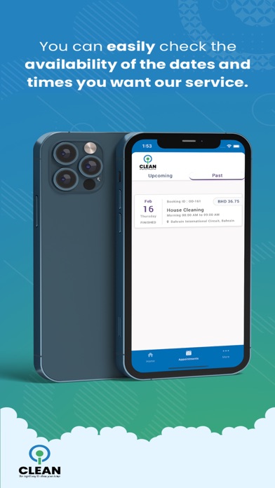iClean Services Screenshot