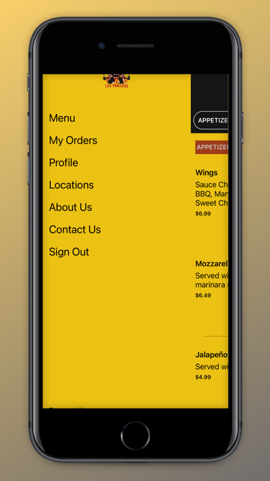 Los Panchos Mexican Screenshot
