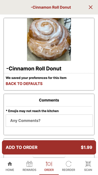 Banbury Cross Donuts App Screenshot