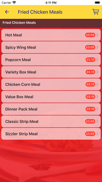 Cluckys Fried Chicken Screenshot