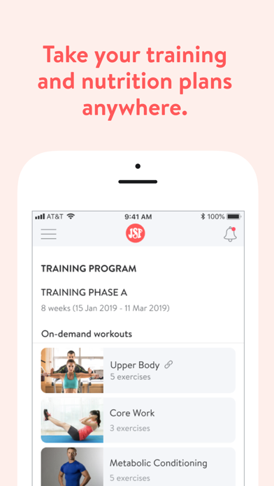 Jill Saunders Fitness Screenshot