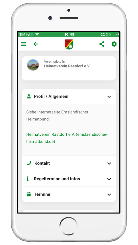 #3. Rastdorf App (iOS) بواسطة: Frank Reiling
