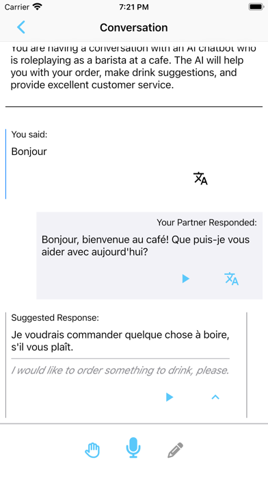 Marseille Language Partner Screenshot