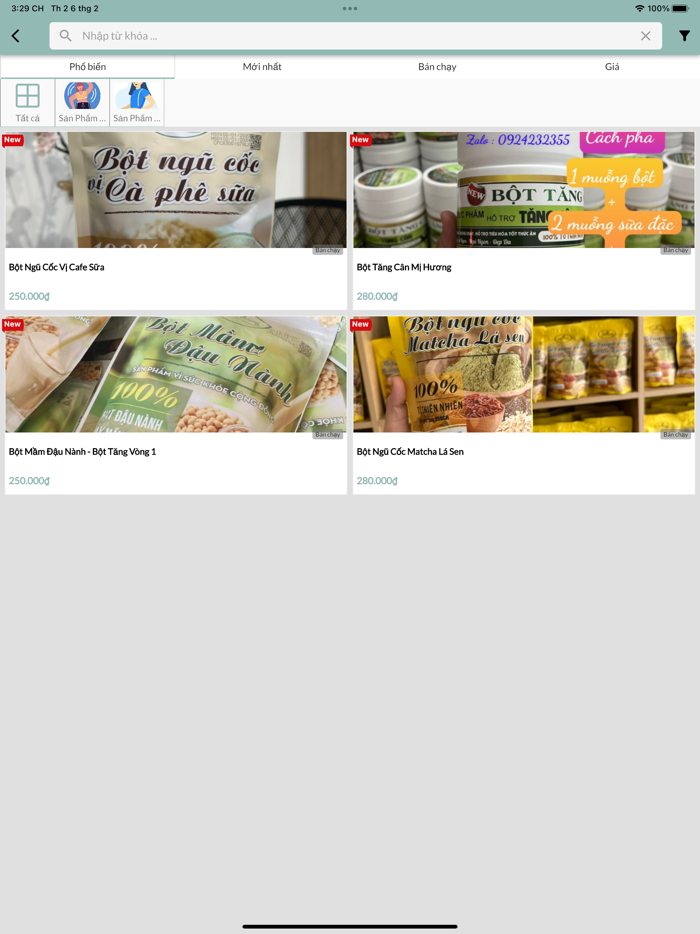 Tạp Hoá Nhà Đậu