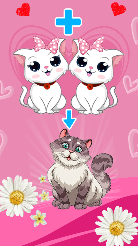 #2. Cats Merge Evolution (iOS) 由: Atta Mohi Ud Din