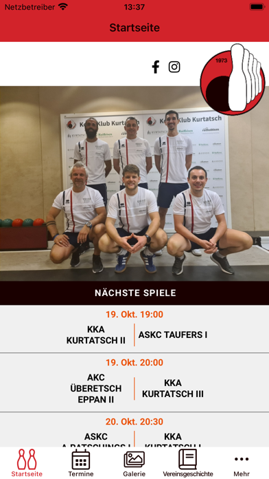 Kegelklub Kurtatsch Screenshot